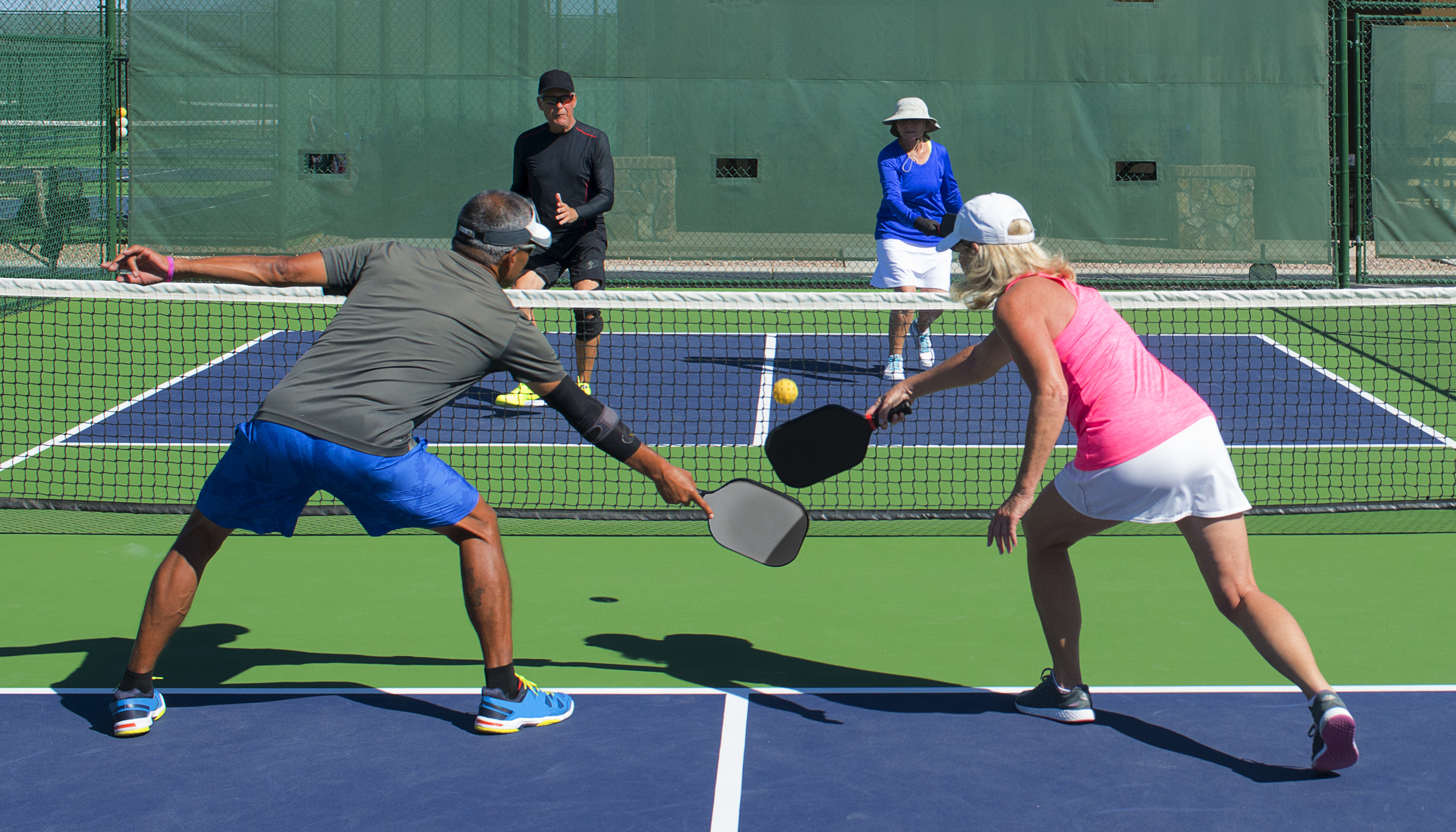 4 Health Benefits of Pickleball